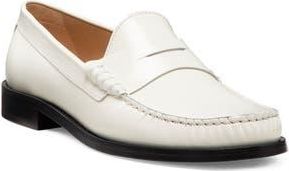 Stuart Weitzman Lottie Penny Loafer in Cream at Nordstrom Rack, Size 5