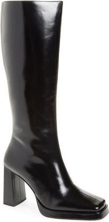 Jeffrey Campbell Maximal Knee High Boot in Black at Nordstrom Rack, Size 11