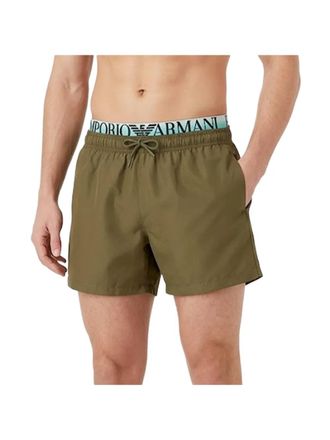 Emporio Armani herenbadpak met adelaarmotief (GA)