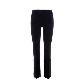 Patrizia Pepe Patrizia Pepe, Wide Trousers, female, Black, Size: M Wide Trousers