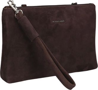 Peter Kaiser Tassen, Dames, Bruin, ONE Size, Wol, Bruine Herfst/Winter Clutch