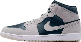 Nike Jordan Air Jordan 1 Mid Light Orewood Brown Midnight Spruce DQ8426-110