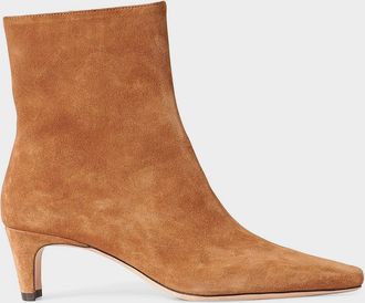 Staud Wally Suede Ankle Boots