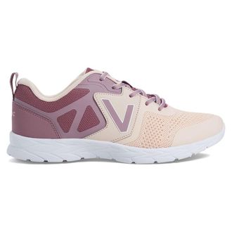 Vionic Energy Textile Synthetic Womens Lace Up Trainers - Cloud Pink - Size:UK 5.5