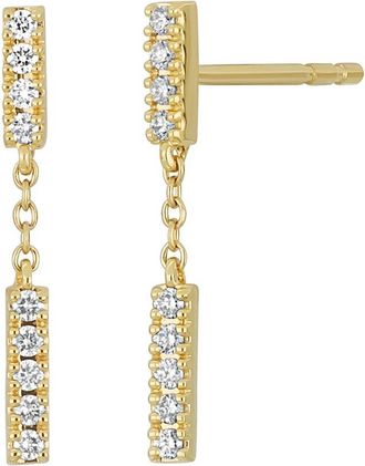 Bony Levy Bardot 18K 0.15 Ct. Tw. Diamond Drop Earrings