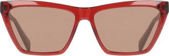 Liu Jo Lj 817S Zonnebril - unisex - Zonnebrillen - Rood - 57 MM - Accessoires