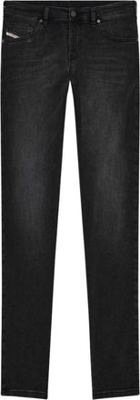 Diesel Mens D-Yennox Denim Faded Jeans (Black) - Size 34 Regular