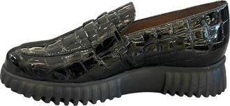Wonders Womens Garda Moccasin Shoe In Negro
