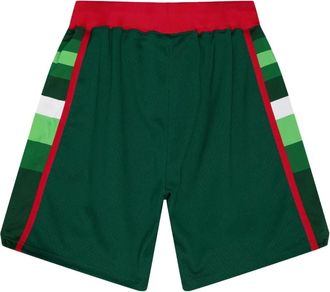 Mitchell & Ness Shorts Milwaukee Bucks 83-84 Authentic Road - Verde