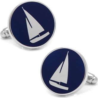 Cufflinks Inc. Sailboat Cuff Links in Blue at Nordstrom