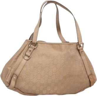 Gucci Pre-owned Shoulder Bags, female, Beige, Size: ONE SIZE Pre-owned Shoulder Bag