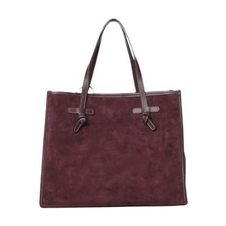 Gianni Chiarini Marcella Leren Tas Cm-Pl - Dames - Tassen - Bruin - Maat: ONE Size Leer