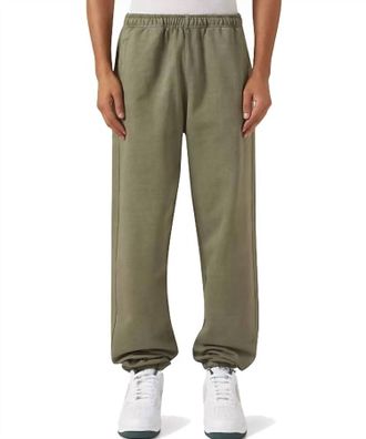 Saturdays Surf NYC Abrams Pigment Dyed Sweatpant In Army Green