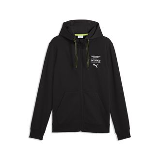 Puma Felpa con cappuccio PUMA x ASTON MARTIN ARAMCO F1 TEAM Essentials da uomo, Accessori, Nero, XXL