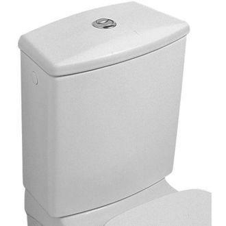 Villeroy & Boch O.novo, Accesorios, Mecanismo De Bot&oacute;n Dualflush, Cromado, Alimentaci&oacute;n Lateral O Trasera, Porcelana Sanitaria White Ceramicplus