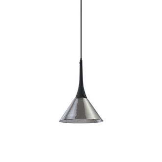Netlighting Cocktail Dome Pendant Ceiling Light Smoke 1x LED 670lm 3000K in Grey