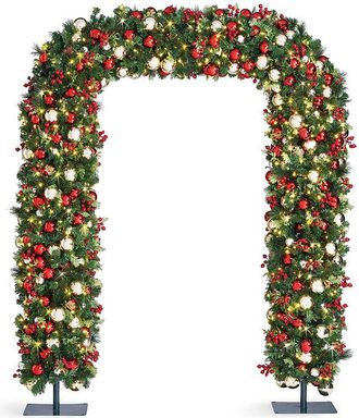 Frontgate Adorned Archway - Frontgate - Outdoor Christmas Decorations