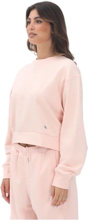 Calvin Klein Jeans Mujer, Sudaderas, Rosa, Talla: L