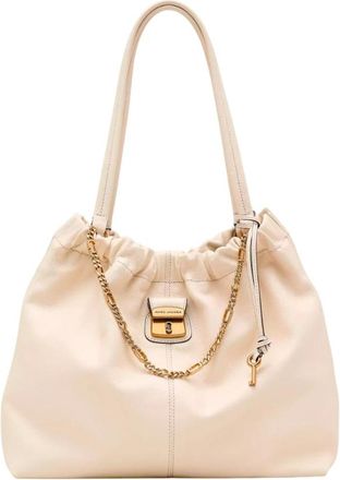 Marc Jacobs The Tote - Dames - Schoudertassen - Wit - ONE Size - Leer - Tassen