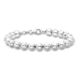 Ross-Simons Italian 8mm Sterling Silver Bead Bracelet