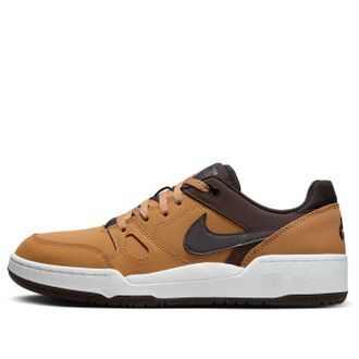 Nike Full Force Low Premium Flax Baroque Brown White Velvet Brown HF7734-200