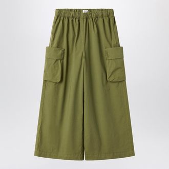 Il Gufo Green Fir Palazzo Pants