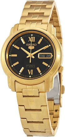 Seiko 5 Automatic Black Dial Mens Watch SNKK86