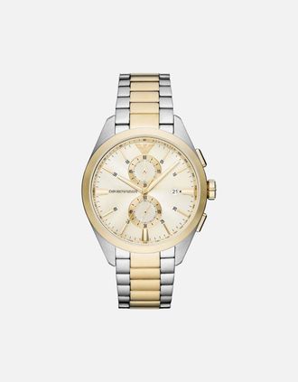 Emporio Armani Mens Emporio Armani AR11605 Claudio Chronograph Mens Watch - White