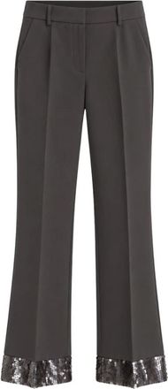 Jucca Pantalones rectos - Trousers - Mujer - Gris - M