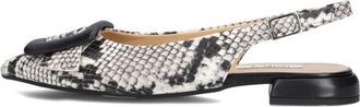 Notre-V Elegante Beige Slingbacks voor Vrouwen - Dames - Ballerinas - Veelkleurig - 39 EU - Schoenen