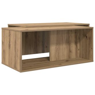 vidaXL Juego De Mesas De Centro 2 Pcs Roble Artesanal Vidaxl