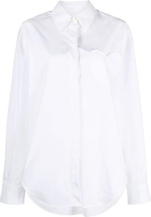 Moschino Donna, Camicette, Bianco, L, new