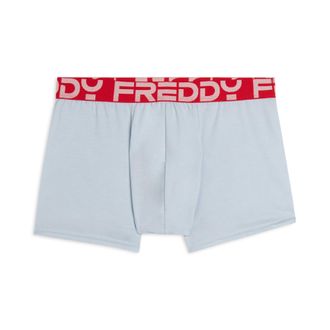 Freddy Boxer Uomo con Elastico Jacquard Colorato e Maxi Logo