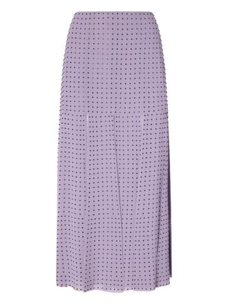 Pinko embellished midi skirt - Purple