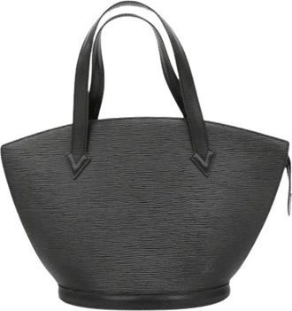 Louis Vuitton Pre-owned Handbags, female, Black, Size: ONE SIZE Pre-owned Saint Jacques Handbag