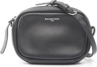 Balenciaga Pre-owned Cross Body Bags, female, Black, Size: ONE SIZE Pre-owned Vintage Cross Body Bag