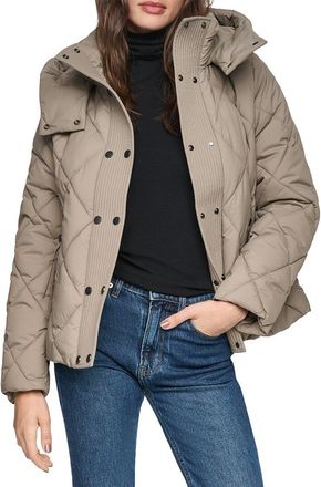 Andrew Marc Briggs Hooded Puffer Jacket