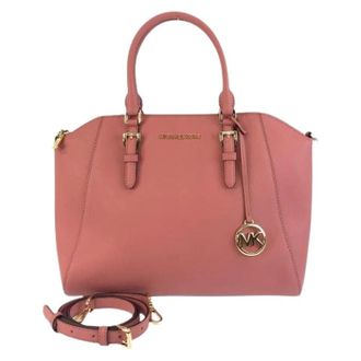 Michael Kors Pre-owned Handbags, female, Pink, Size: ONE SIZE Pre-owned Leather Handbag