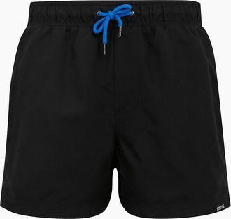 Regatta Mens Regatta Mens Mawson II Swim Shorts - Black Sonic Blue - Size: 35/34/32