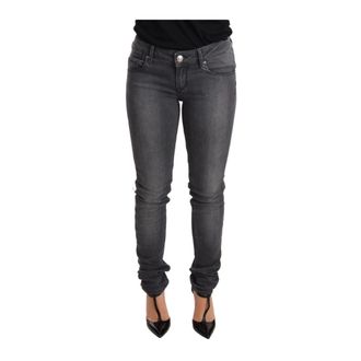 Acht Skinny Jeans, female, Gray, Size: W26 Low Waist Skinny Denim