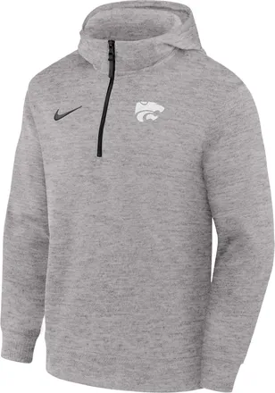Nike Mens College (Kansas state) Dri-FIT Hoodie in Grey | IV8174-099