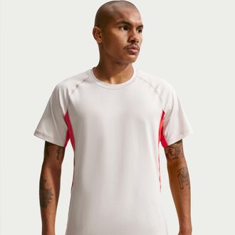 Nike Mens Nike ACG Wildsee Dri-FIT Short-Sleeve Base Layer Top in Brown | IO1452-104