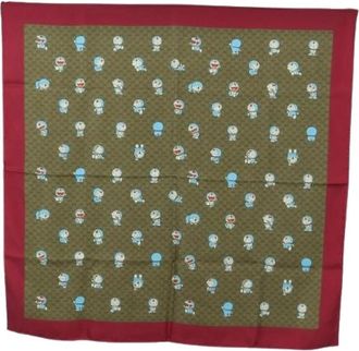 Gucci Pre-owned Vintage Sjaal - Dames - Vintage Accessoires - Veelkleurig - ONE Size - Vintage