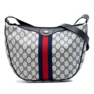 Gucci Pre-owned Gucci GG Supreme Web Shoulder Bag Ladies PD1V7MEJAXQURWU7