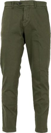 Roy Rogers Broeken Musk - Heren - Chinos - Groen - W30 - Katoen - Broeken