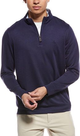 Tailorbyrd Tailorbyrd Solid 1/4-Zip Pullover