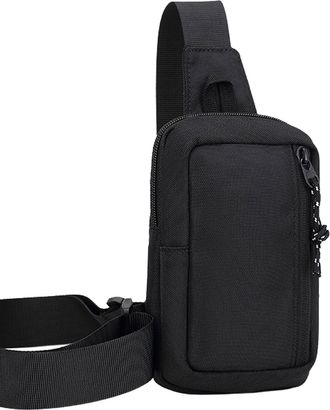 Generic Front Sling Bag | Fashion Men Chest Bag 0 | Small Chest Bag, Adjustable Sling Bag for Cycling, Shoulder, Sports
