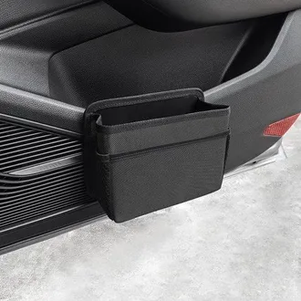 OEM 2 Papeleras Para La Puerta Lateral Del Coche, Papelera Plegable Para El Coche, Mini Papelera Port&aacute;til Para Interior Coche, Universal Suv (negro)