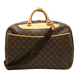Louis Vuitton Vintage Weekend Bags, unisex, Brown, ONE SIZE, Pre-owned Canvas Weekend Bag