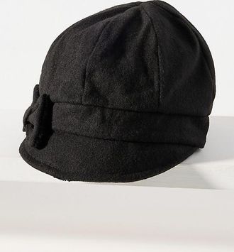 San Diego Hat Company Wool Bow Newsboy Cap
